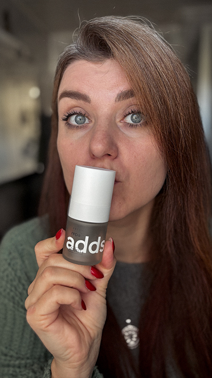 Naty mit dem FRESH adds repair von RINGANA